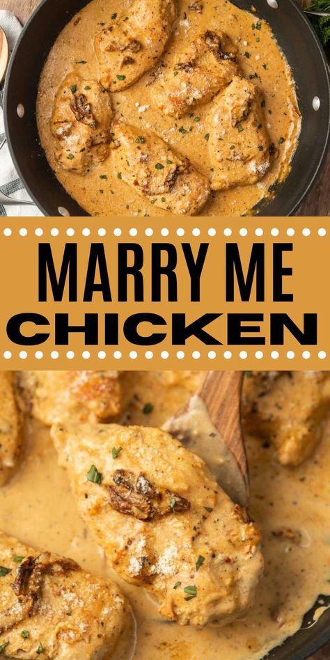 Marry Me Chicken Recipe, Season Chicken, Sun Dried Tomato Sauce, Eating On A Dime, Marry Me Chicken, Recipe Using Chicken, Chicken Eating, Double Cream, Low Carb Sides