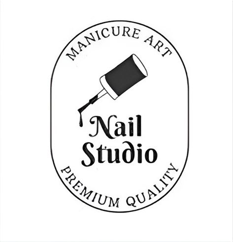 Nail Studio Logo, Nail Tech Logo Design, Kelsey Lewis, Business Nails, Nail Salon Design, Nail Logo, Nail Room, Studio Logo, Nail Studio