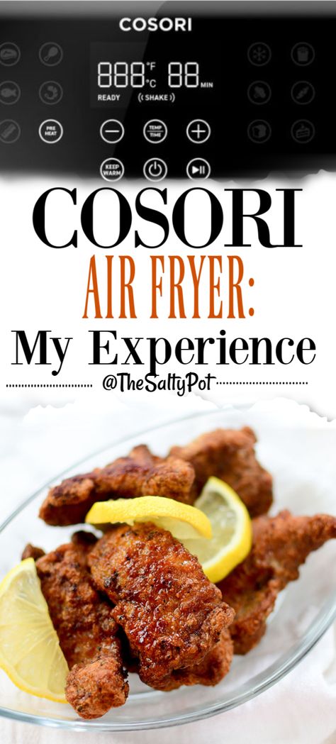 Cosori Air Fryer Review - My Experience Cosori Air Fryer, Air Fryer Review, Air Fryer Cooking Times, Air Fryer Chicken Wings, Air Fryer Oven Recipes, Air Fryer Recipes Chicken, Air Fryer Dinner Recipes, Air Fryer Recipes Easy, Air Fryer Recipes Healthy