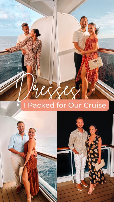 Beach Outing Outfit Ideas, Cruise Outfits For Couples, Mexico Cruise Outfits, Cruise Dinner Outfit, Caribbean Cruise Outfits, Resort Dinner Outfit, Carribean Cruise Outfits, Boat Outfits, Carribean Vacation Outfits