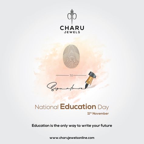 Education is a best tool, creates difference between wise and fool - "National Education Day"  #NationalEducationDay #Education #Study #Knowledge #Jewellery #Diamonds #RealDiamonds #Trendy #Traditional #RealDiamondJewellery National Education Day Creative Ads, Education Day Creative Ads, National Education Day Poster, Conceptual Ads, Halloween Puns Funny, National Education Day, Creative Marketing Campaign, Board Illustration, Happy Engineer's Day