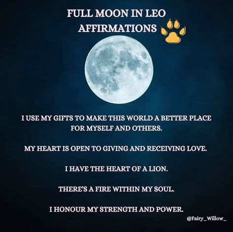 Full Moon In Leo, Full Moon Spells, Moon Activities, Moon Vibes, Heart Of A Lion, Capricorn Season, Moon Spells, Moon In Leo, New Moon Rituals