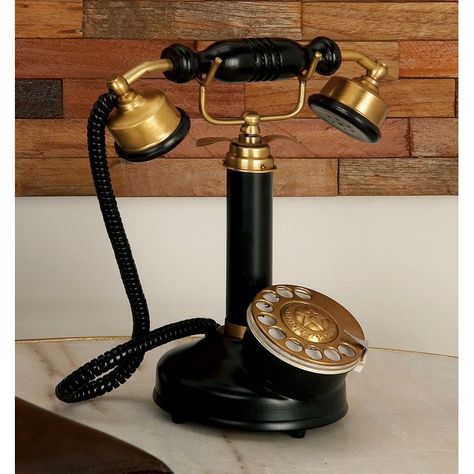 Vintage Corded Telephone Candlestick Phone, Classic Phones, Antique Phone, Antique Telephone, Jewelry Wall, Retro Phone, Vintage Phones, Vintage Candlesticks, Vintage Telephone