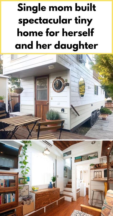 Tiny House For One Person, Travel Trailer Tiny House, Tiny House Pictures, Convert Camper To Tiny House, Manufactured Tiny Home, Affordable Tiny House Ideas, Camper Turned Into Tiny House, Cheap Small House Ideas Tiny Homes, 10 By 16 Tiny House