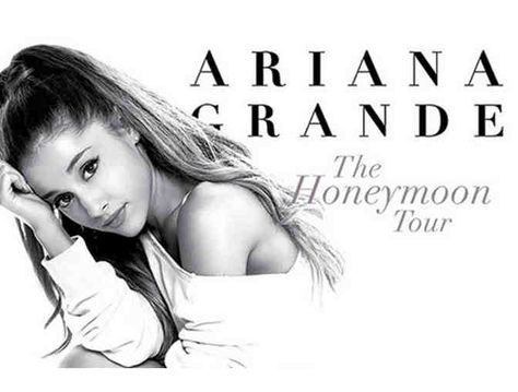 Ariana Grande back in concert - Photo 1 The Honeymoon Tour, Ariana Grande 2015, Ariana Grande Poster, Ariana Grande Lockscreen, Auction Fundraiser, Sam And Cat, Honeymoon Tour, Honey Moon, Ariana Grande Pictures