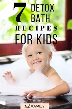 Bath Boards, Detox For Kids, Detox Bath Recipe, Bath Detox, Body Detox Cleanse, Home Detox, Full Body Detox, Cleanse Detox, Bath Recipes