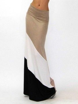 Cheap Maxi Skirts, Maxi Pencil Skirt, Cheap Womens Fashion, Full Maxi Skirt, Long Skirts For Women, Women Skirts, Floor Length Skirt, Straight Skirt, Gray Skirt