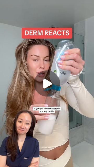 Jenny Liu, MD FAAD , Skincare expert on Instagram: "You’ve probably seen this hack before: micellar water can be a great alternative for dry shampoo- I think it’s Perfect for post-workout refresh, but remember, it’s not a shampoo replacement! Keep your scalp healthy and hair happy by using it between washes. 

Have you tried this? 
🎥 @anggwells 

#micellarwater #dryshampoo #oilyscalp #scalpcare #dermatologist" Micellar Water Dry Shampoo, Shampoo Replacement, Dry Shampoo Alternative, Shampoo Alternative, Red Hair Inspiration, Shampoo Recipe, Oily Scalp, Water Can, Micellar Water