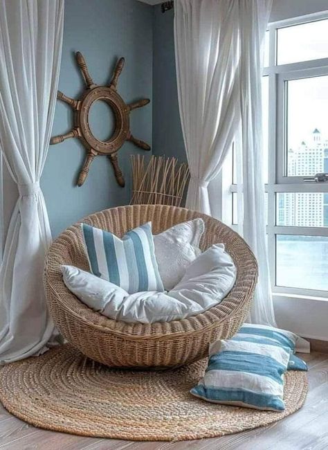 Beachy Living Room Ideas, Beachy Living Room, Modern Coastal Living Room, Coastal Style Decorating, Beach Living Room, Beach House Living Room, Beachy Room, Beach House Interior Design, Coastal Room