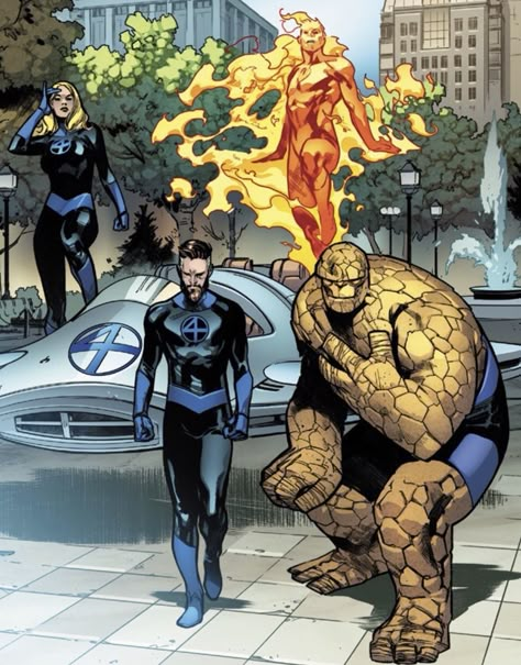 New Fantastic Four, The Thing Marvel, Fantastic 4 Comic, The Thing Fantastic Four, Fantastic Four Comic Art, Fantastic Four World's Greatest Heroes, Thing Marvel Fantastic Four, Fantastic Four Marvel, Fantastic Four Comics