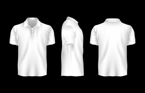 Realistic Mock Up White Polo Shirt White Polo Shirt, White Polo, Logo Banners, Cityscape Photos, Heart With Arrow, Aesthetic Bedroom, Background Banner, Mock Up, Vector Logo