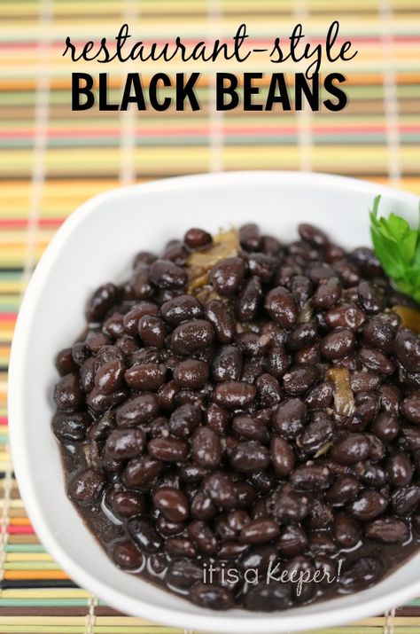 Healthy Black Bean Recipes, Mexican Black Beans, Dessert Restaurant, Black Bean Recipes, Taco Bar, Canned Black Beans, Side Recipes, Bean Recipes, Mexican Dishes