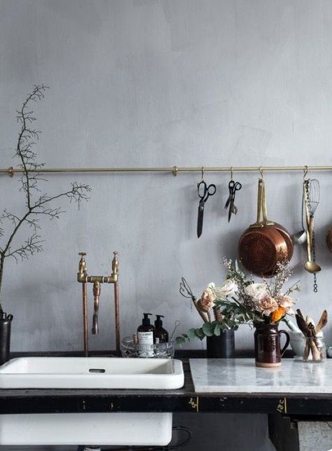 /// Interior Tips, Scandinavian Kitchen, Plaster Walls, Interior Stylist, Scandinavian Interior, Kitchen Style, Kitchen Styling, Rustic Kitchen, 인테리어 디자인