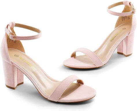 Limited time deal $32.39 (10% Off)(List Price: $35.99)
DREAM PAIRS Women's Chunk Low Heel Pump Sandals Low Heel Pumps, Pink Party, Event Styling, Pump Sandals, Designer Heels, Heeled Sandals, Heel Sandals, Low Heels, Everyday Outfits