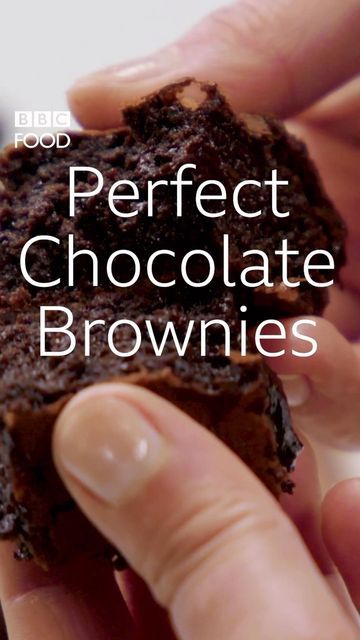 BBC Food on Instagram: "Get brownie points this #ValentinesDay with our perfect brownie recipe. It’s everything you want in a brownie – fudgy, dark and chocolatey. Tap @BBCFood and find the recipe through the link in our bio or search for perfect chocolate brownies on bbc.co.uk/food #Valentines #Baking #Brownies #ChocolateBrownies" Choc Brownie Recipe, Perfect Brownie Recipe, Food Valentines, Baking Brownies, Perfect Brownies, Valentines Baking, Uk Food, Merry Berry, Bbc Food