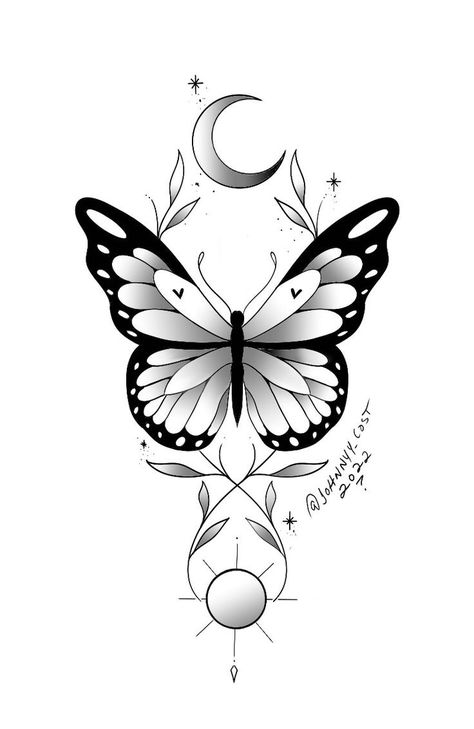 Floral Tattoo Design Simple, Butterfly Tattoo Drawing, Beautiful Butterfly Tattoos, Tattoo Borboleta, Tattoo Stencil Designs, Chest Tattoo Drawings, F Tattoo, Butterfly Tattoo Design, Borboleta Tattoo