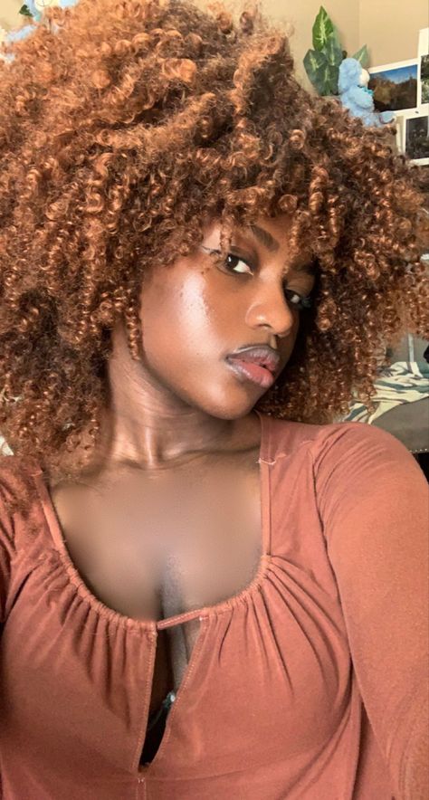 Honey Brown Afro, Caramel Blonde 4c Natural Hair, Brown 4c Hair Dye, Honey Blonde Afro Dark Skin, Honey Blonde 4c Hair, Honey Brown Hair Color, Caramel Blonde Hair, Blonde Natural Hair, Caramel Blonde