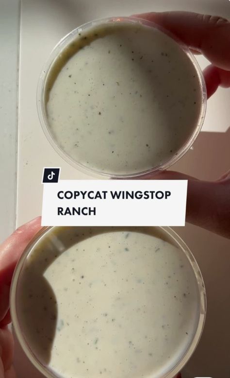 Ranch Dressing Wingstop, Copycat Wing Stop Ranch, Cheddars Ranch Recipe, Runny Ranch Dressing Recipe, Wingstop Ranch Copycat, Wingstop Copycat Recipes, Copycat Wingstop Ranch, Denny's Ranch Dressing Recipe, Wing Stop Ranch Recipe