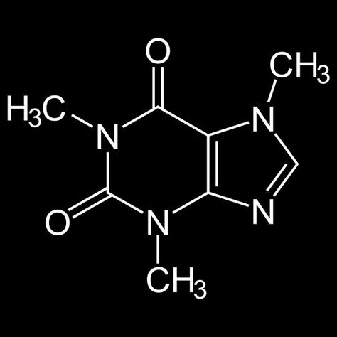 Caffeine Chemical Structure Tattoo, Caffeine Chemical Structure, Caffeine Structure, Chemical Structure Tattoo, Caffeine Chemistry, Chemical Tattoo, Chemical Structure, Tshirt Ideas, Sleeve Tattoo