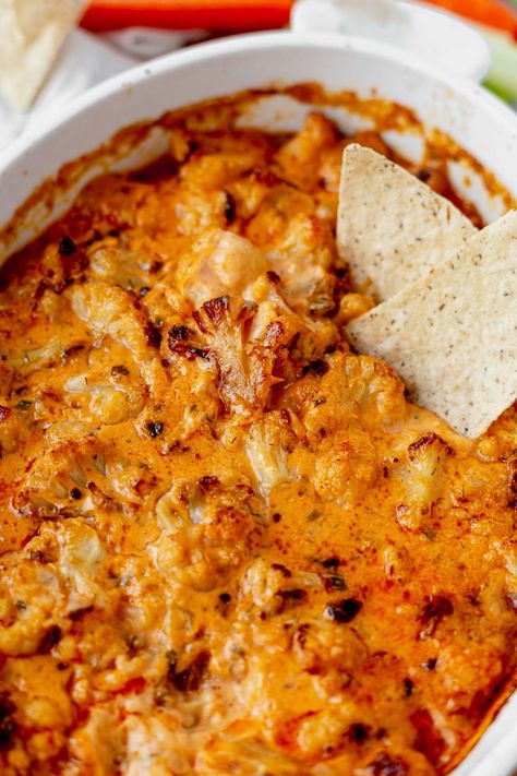 Vegan Crockpot Dip, Finger Foods Dairy Free, Cauliflower Dip Recipes, Dairy Free Mexican Appetizers, Vegan Fall Appetizers For Party, Dairy Free Party Dips, Gf Party Food, Buffalo Cauliflower Dip Crockpot, Vegetarian Dairy Free Recipes