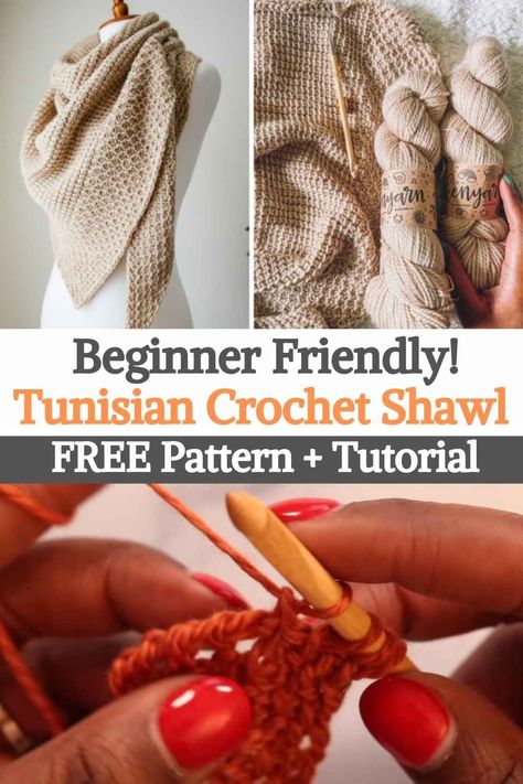 Tunisian Crochet Patterns Shawl, Tunisian Crochet Triangle Shawl Patterns Free, Tunisian Crochet Wrap Pattern Free, Lamia Wrap, Tunisian Crochet Shawl Patterns Free, Tunisian Shawl, Tunisian Scarf, Triangle Shawl Crochet Pattern Free, Tunisian Crochet Shawl