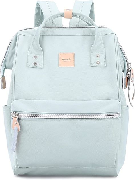 himawari Laptop Backpack for Women&Men Travel Backpack With USB Charging Port Large Business Bag Water Resistant College Bag Computer Bag Doctor Bag(1881-HZ Scarf Vest, Blue Zones, Backpack For Women, Doctor Bag, Backpack Travel, Bag School, Kids Outerwear, Business Bag, School Backpack