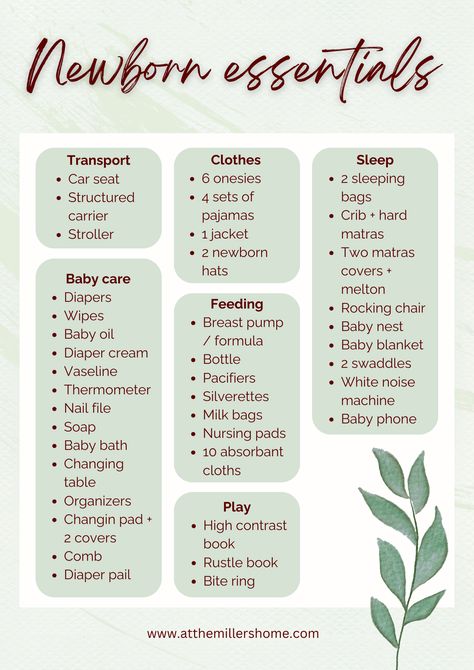 In this article I share a complete list of all the newborn baby essentials for first-time minimalist moms. Read along as I share what you really need, what is good to have and what you will not need (yet). Things First Time Moms Need, New Baby Must Haves First Time, Newborn Essentials List Minimalist Baby, Necessities For Newborn, New Mom List, Newborn Baby Items Needed, Things To Buy For Newborn Baby, What To Buy For Newborn Baby, Baby Planning Timeline