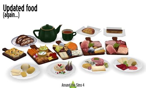 Sims 4 Food Recipes, Around The Sims 4, Bistro Menu, Advent Calendar Gifts, Bistro Food, Sims 4 Update, Sims 4 Cc Packs, December 2024, My Brain