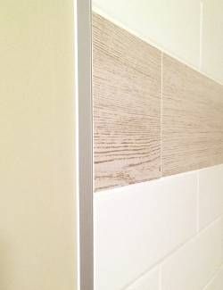 Outside-Corner-Tile-Edge-Trim-pic-250W-70 Tile Edging Trim Ideas Bathroom, Schluter Tile Edge, Tile Baseboard, Tile Edge Trim, Trim Options, Dark Tile, Shower Wall Tile, Bullnose Tile, Tile Edge