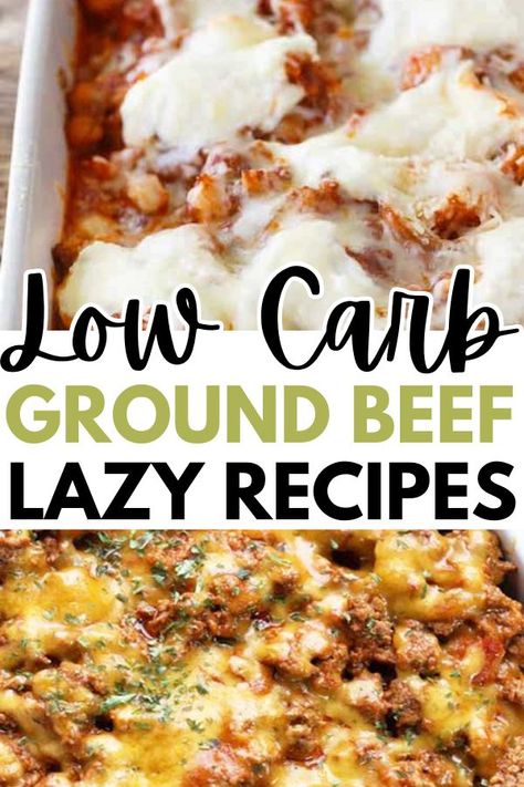 Keto Meals With Ground Beef, Keto Hamburger Meat Recipes, Meals With Ground Beef, Lazy Keto Meals, Keto Hamburger, Ground Beef Crockpot Recipes, Ground Sausage Recipes, Keto Ground Beef Recipes, Ground Beef Keto Recipes