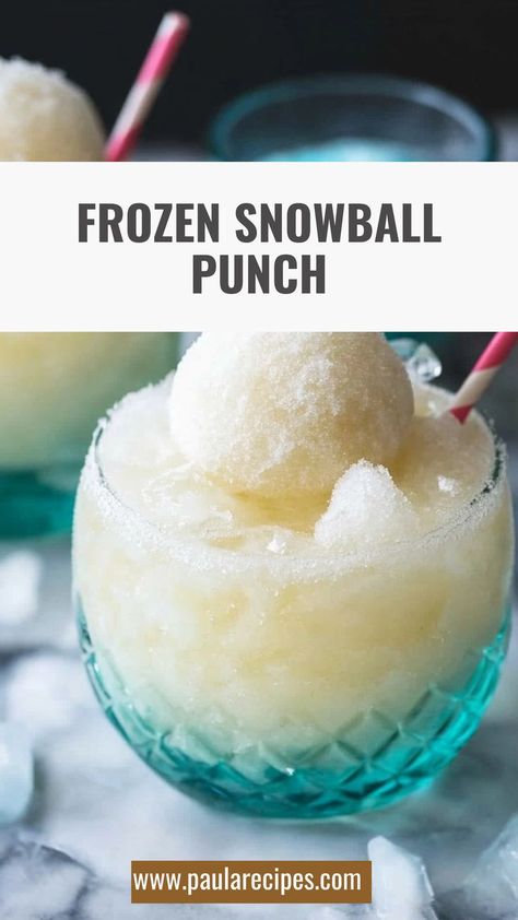 Beat the winter chill with Frozen Snowball Punch—a refreshing, icy treat that’ll have everyone asking for more! 🍹❄️ #WinterChill #FrozenTreats #SnowballPunch #HolidayRefreshment #FrostySips #IcyDelight #FestiveFun #HolidayBeverages #CelebrateInStyle #ColdDrinks 🍧🍾 Frozen Punch Recipe, Snowball Punch, Frozen Themed Food, Frozen Christmas, Christmas Punch, Magical Winter, Easy Entertaining, Punch Recipes, Frozen Drinks