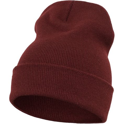 FLEXFIT Heavyweight Yupoong Long Beanie 1501KC Strickmütze maroon rot ($11) ❤ liked on Polyvore featuring accessories, hats, beanie, long beanie, flexfit, beanie hats, acrylic beanie and acrylic hat Maroon Hat, Long Hat, Hats Beanie, Long Beanie, Cap Girl, Hat Types, Hat Ideas, Hat For Man, Women's Jewelry And Accessories