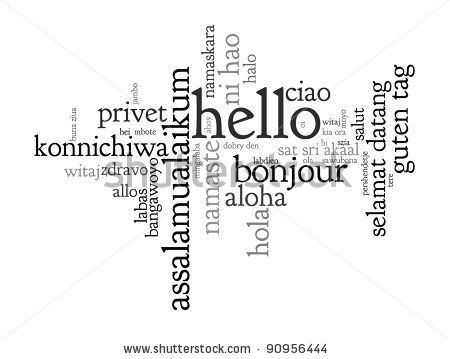 Should I Greet a Stranger or Not: A Socially Relative Concept | Fakiha Hassan Rizvi Hello In Different Languages, How To Say Hello, Word Clouds, Boost Business, Green Quotes, Language Barrier, Wave Goodbye, Business Performance, Word Cloud