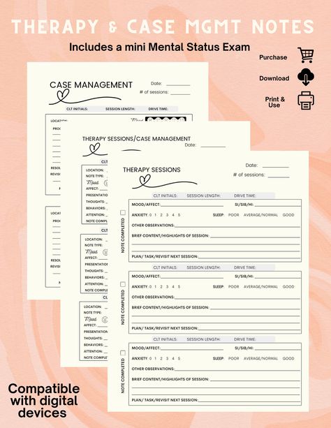 Excited to share the latest addition to my #etsy shop: Mental Health Session Note Template https://etsy.me/3WCrD41 #mentalhealthnotes #sessiontemplate #communitymhnotes #casemanagementnote #counselingnotes #therapysessionnote #therapynotepdf #sessiontracker #therapynot Therapist Notes, The Therapist, Digital Notes, Note Template, Note Sheet, Mental Health Therapy, Therapy Counseling, Case Management, Handwritten Notes