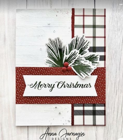 Masculine Christmas Cards, Ctmh Christmas Cards, Masculine Christmas, Christmas Cards 2023, Card Sketches Templates, Simple Christmas Cards, Christmas Card Inspiration, Beautiful Christmas Cards, Family Christmas Cards