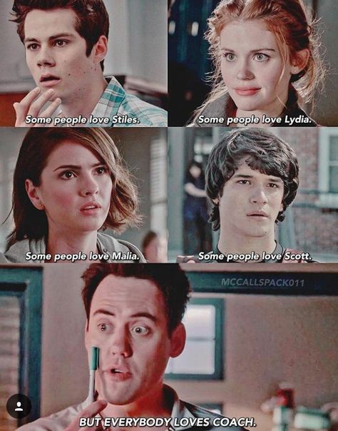 Teen Wolf Coach, Stiles Teen Wolf, Wolf Meme, Teen Wolf Scenes, Teen Wolf Ships, Teen Wolf Quotes, Teen Wolf Memes, Teen Wolf Funny, Teen Wolf Mtv