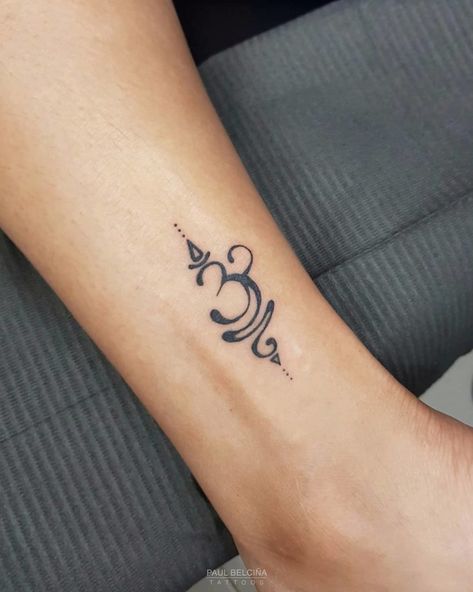 Dainty Small Tattoos, Just Breathe Tattoo, Small Tattoos For Women, Om Tattoo Design, Yoga Tattoos, Unalome Tattoo, Om Tattoo, Text Tattoo, Tattoo Now