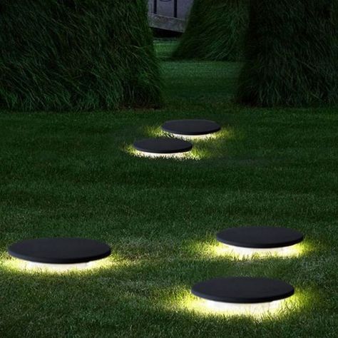 Landscape Ideas Solar Powered Outdoor Lights, Solar Lawn Lights, Lawn Lights, Outdoor Floor Lamps, Garden Lights, Outdoor Lawn, Solar Garden, Outdoor Light, Solar Lights Garden