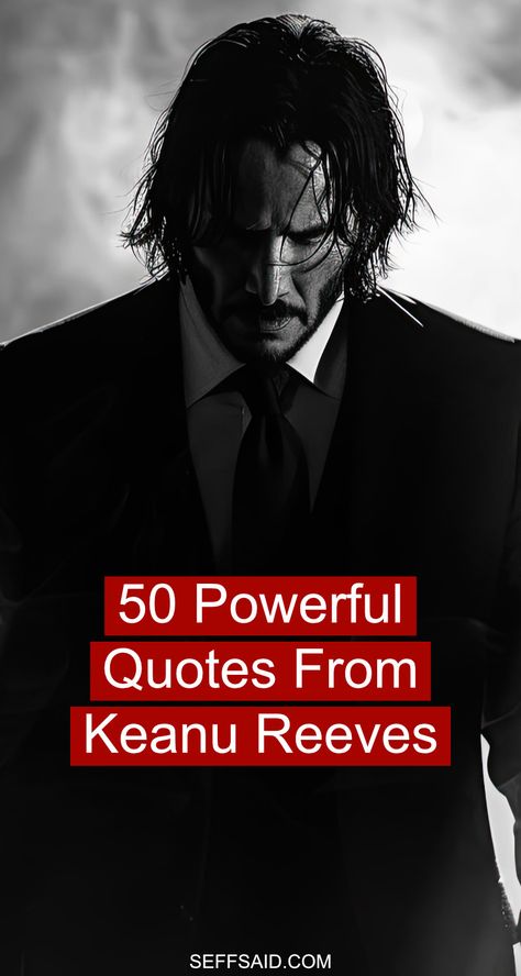 50 powerful quotes from Keanu Reeves that capture his philosophy, kindness, and unique outlook on life. via @SeffSaid Quotes Of Power, Quotes On Uniqueness, Quotes About Guys Using You, Quotes About Surrounding Yourself With, Life Comes Full Circle Quotes, Loving Man Quotes, Powerful Life Quotes Inspirational, Losing A Job Quotes Inspiration, Life Philosophy Quotes Motivation