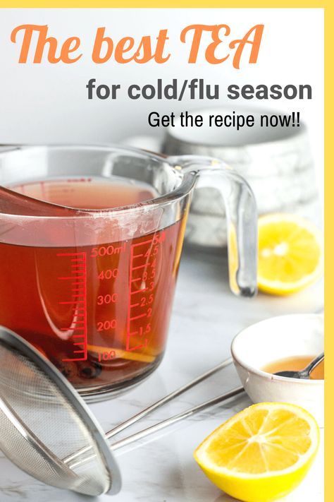 Best Tea For Colds, Tea For Colds, Healthy Nutrition Plan, Sick Remedies, Cold Sores Remedies, Odd Stuff, Healthier Recipes, Natural Sleep Remedies, Natural Cold Remedies