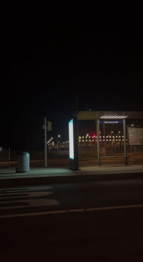 Bus Station Aesthetic, Bus Aesthetics, Bus Stop Aesthetic, Beach At Night, Bus Station, Bus Stop, Book Aesthetic, Germany