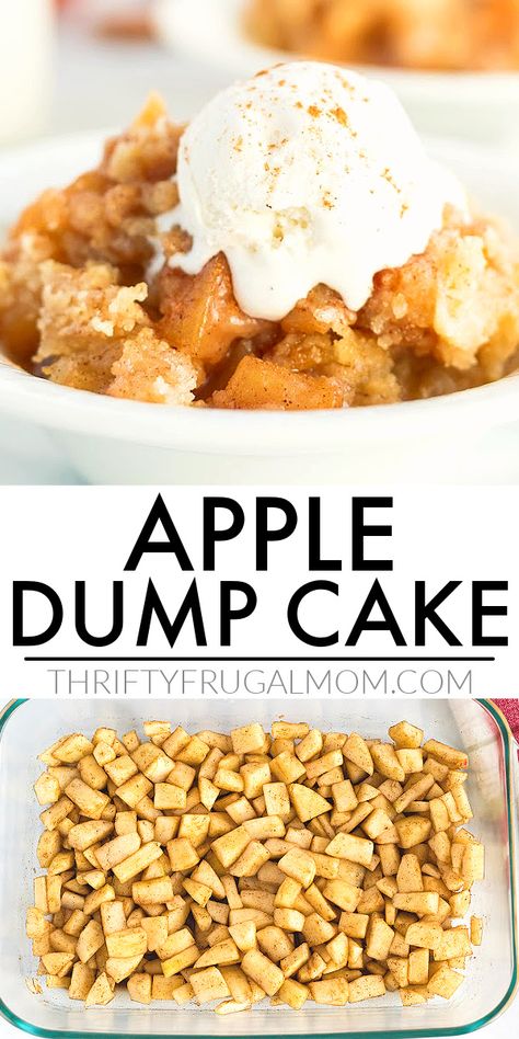 Apple Pie Dump Cake With Fresh Apples, Apple Cinnamon Dump Cake Recipes, Easy Desserts With Pie Filling, Fall Desserts With Apple Pie Filling, Easy Apple Dump Cake 3 Ingredients, Apple Cobbler Dump Cake Recipes, Apple Crumb Dump Cake, Apple Fritter Dump Cake, Easy Dessert With Apple Pie Filling