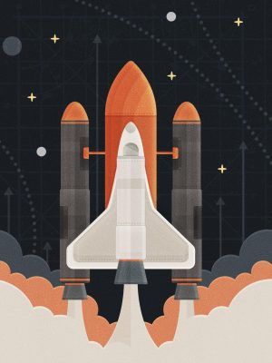 Wallpaper Hd 1080p Iphone, Rocket Wallpaper, Rocket Poster, Space Phone Wallpaper, Space Artwork, Background Hd Wallpaper, Minimal Wallpaper, 1080p Wallpaper, Art Deco Posters