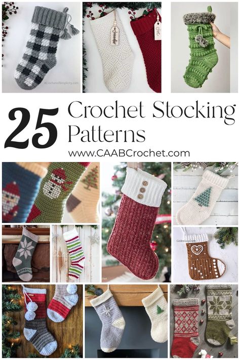 Free Crocheted Christmas Stocking Pattern, Free Crochet Patterns Christmas Stocking, Chunky Crochet Christmas Stocking Free Pattern, Mini Crochet Stocking Pattern Free, Crochet Stockings Christmas Free Pattern, Easy Crochet Stocking Pattern Free, Crochet Christmas Hats Free Patterns, Crochet Stockings Christmas, Crochet Christmas Stockings Free Pattern