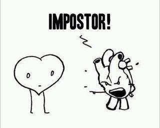 Heart Imposter Science Jokes, Medical Humor, Science Humor, Nurse Humor, E Card, Love My Job, Bones Funny, Cartoon Character, A Heart