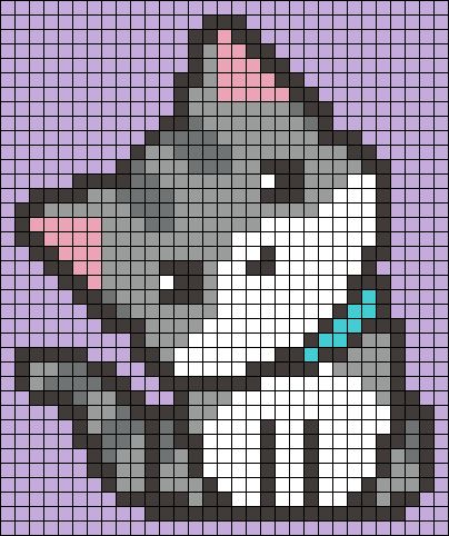 Alpha pattern #61824 | BraceletBook Tiny Cat Pixel Art, Pixel Art Chat, Pixel Animals, Grille Pixel Art, Pixel Art Cat, Pola Jaring, Cat Pixel Art, Pixel Art Minecraft, Pola Macrame