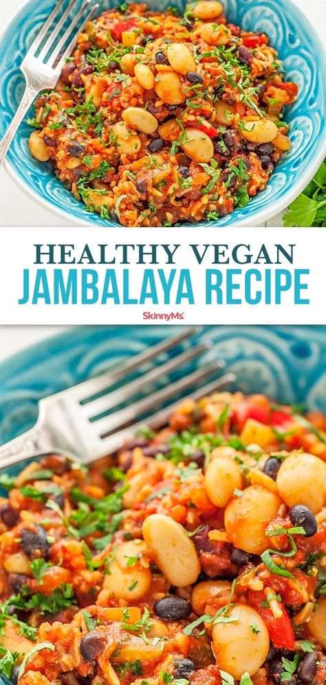 Cardiac Recipes, Clean Soups, Jambalaya Recipe Healthy, Healthy Jambalaya, Southern Soul Food, Vegan Jambalaya, Vegan Challenge, Southern Recipes Soul Food, Jambalaya Recipe