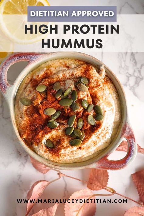 High Protein Hummus Recipe High Protein Hummus Recipe, Hummus Ideas How To Eat, High Protein Hummus, Hummus Nutrition Facts, Hummus Ideas, Protein Hummus, Home Made Hummus, Cottage Cheese Dips, Snack Prep