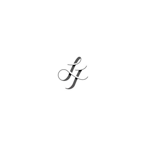 Letter L Tattoo, Wedding Initials Logo, Monogram Tattoo, St Logo, Logo Monogramme, Initials Logo Design, Wedding Logo Monogram, Wedding Logo Design, Initial Tattoo