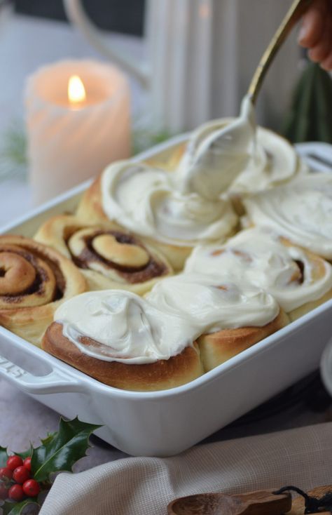 The Best Cinnamon Rolls! – Corrigan Sisters Corrigan Sisters, Giant Cinnamon Rolls, Homemade Staples, Yeast Baking, The Best Cinnamon Rolls, Rolls Homemade, Boxed Cake Mixes Recipes, Cinnamon Roll Recipe Homemade, Best Brunch Recipes